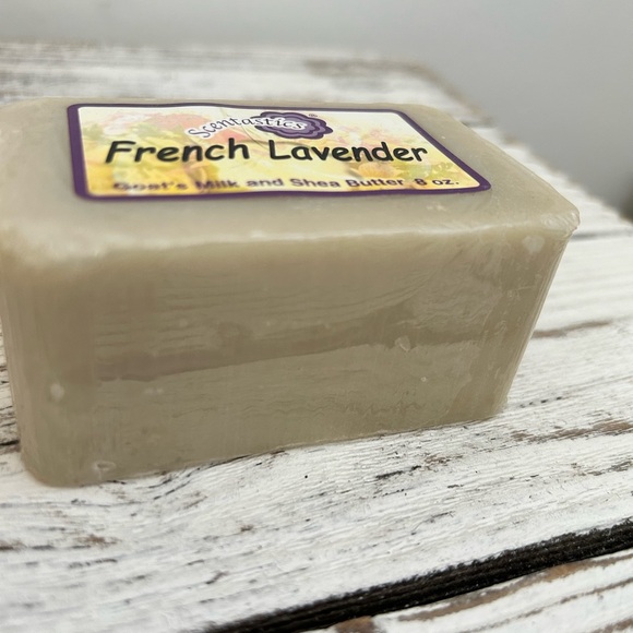 Scentastics French Lavender Soap Goat’s Milk and Shea Butter 8 oz wrapped - Picture 3 of 3